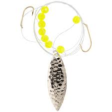 Lindy Walleye Drift Willow Rig - SpinnersLindyHammered NickelFreshwater025787127627FishAndSave