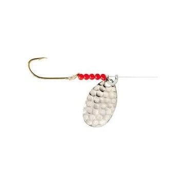 Little Joe Red Devil Spinner 3 Indiana Blade - Hooks/RigsLittle JoeHammered NickleFreshwater025787052516FishAndSave
