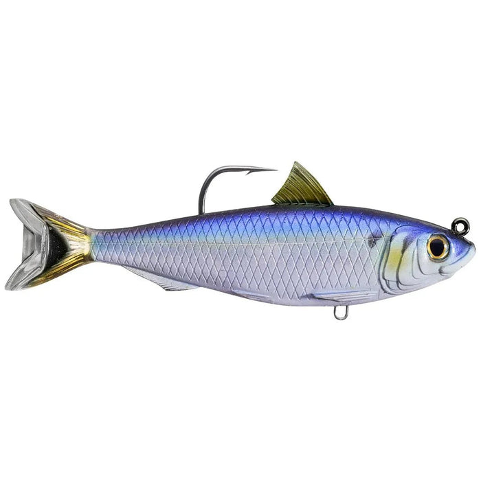 Live Target Swimbait Herring 4 - 1/2" 3/4 Oz Blue/Black - PlasticsLiveTargetFreshwater697713208924FishAndSave