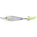 LiveTarget Flutter Shad Jigging Spoon 2" 1/2 Oz Glow/Pearl Qty 1 - SpoonsLiveTargetBass697713224122FishAndSave