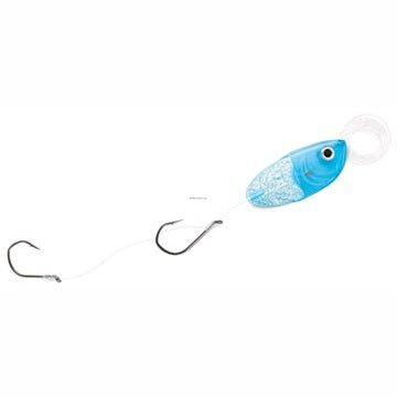 Luhr Jensen Cut Bait Head W/ Rigging 48" 40Lb Leader Qty 1 - Hooks/RigsLuhr JensenFish Candy UV BlueFreshwater049762645913FishAndSave