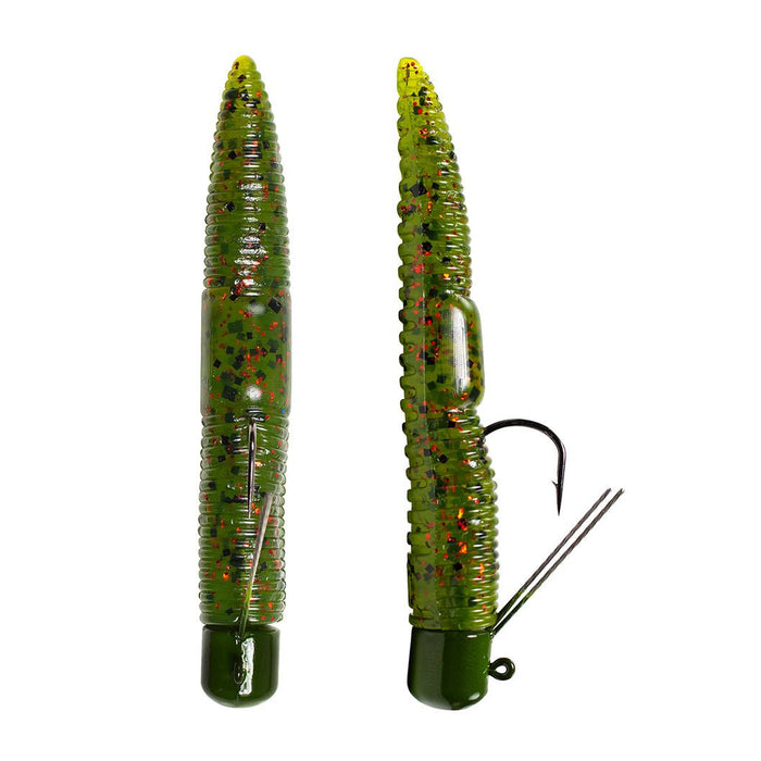 Lunkerhunt Pre - Rigged Finesse Worm 3" 1/4 Oz - PlasticsLunker HuntWatermelon RedBass628853898461FishAndSave