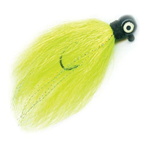Mack's Lure Rock Dancer Bucktail Jig 3/8 Oz - JigsMack'sBlack Head/Chartreuse BodyClearance043557181921FishAndSave