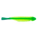 Matzuo Gaikotsu Ribbed Beaver Tail 4" Qty 8 Green Machine - PlasticsMatzuoBass768721549962FishAndSave