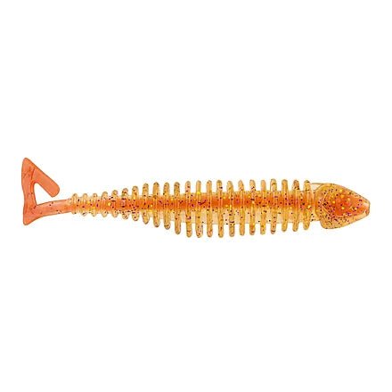 Matzuo Gaikotsu Ribbed Curl Tail 4" Qty 8 - PlasticsMatzuoFire Tail GoldBass768721550111FishAndSave