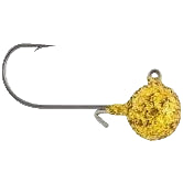 Matzuo Glow Button Jig Heads Qty 2 - JigsMatzuoGold1/4 OzBassFishAndSave
