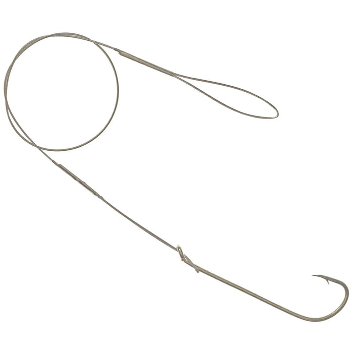 Matzuo Nyla Wire Snell 10.5" 60Lb Sz 1/0 Qty 6 - Hooks/RigsMatzuoFreshwater691791930029FishAndSave
