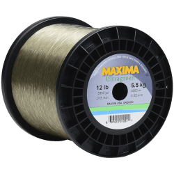 Maxima Monofilament Spool 3300 Yds 12Lb Ultragreen - Line/LeaderMaximaBass607272012511FishAndSave