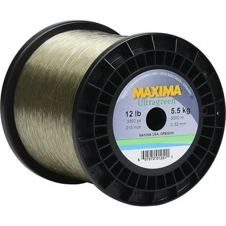 Maxima Ultragreen 10Lb 3300 Yds - Line/LeaderMaximaBass607272012504FishAndSave