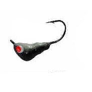 Maynards Tungsten Plow Grub 10 Qty 2 - JigsMaynardsGlow BlackFreshwater802318941057FishAndSave