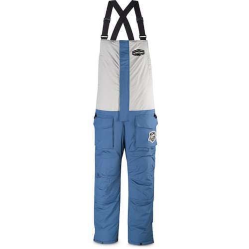 Men's StrikeMaster Surface Floating Bibs Blue Grey XXL - OutdoorsStrike MasterNew Arrival043253124703FishAndSave