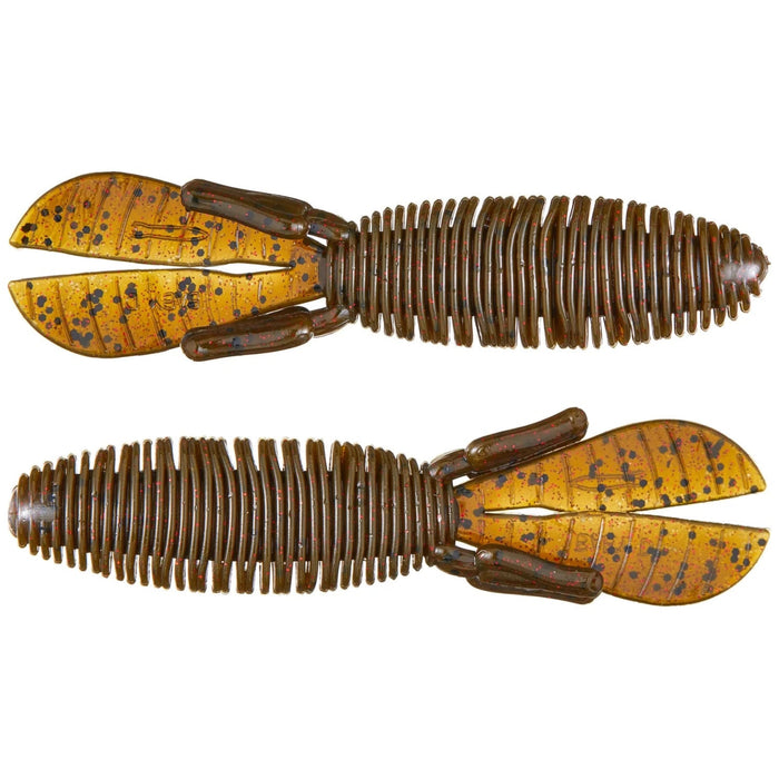 Missile Baits Baby D Bomb 3.65" QTY 7 - PlasticsMissile BaitsGreen Pumpkin RedBass856056003171FishAndSave