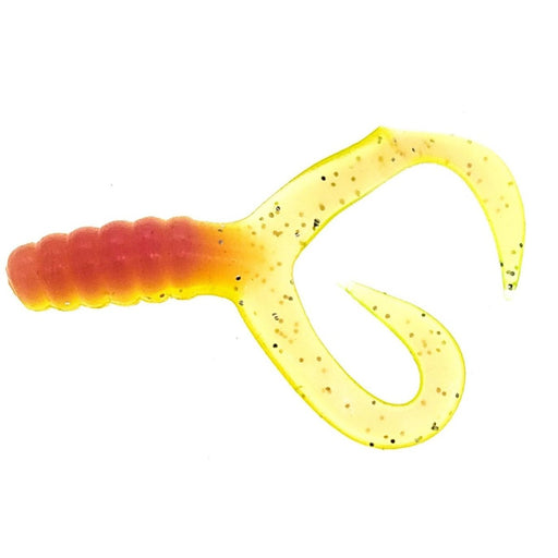 Mister Twister Double Tail 2" Qty 12 Electric Chicken - PlasticsMister TwisterBass024376161233FishAndSave