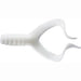 Mister Twister Double Tail 2" Qty 12 - PlasticsMister TwisterWhiteBass024376166610FishAndSave