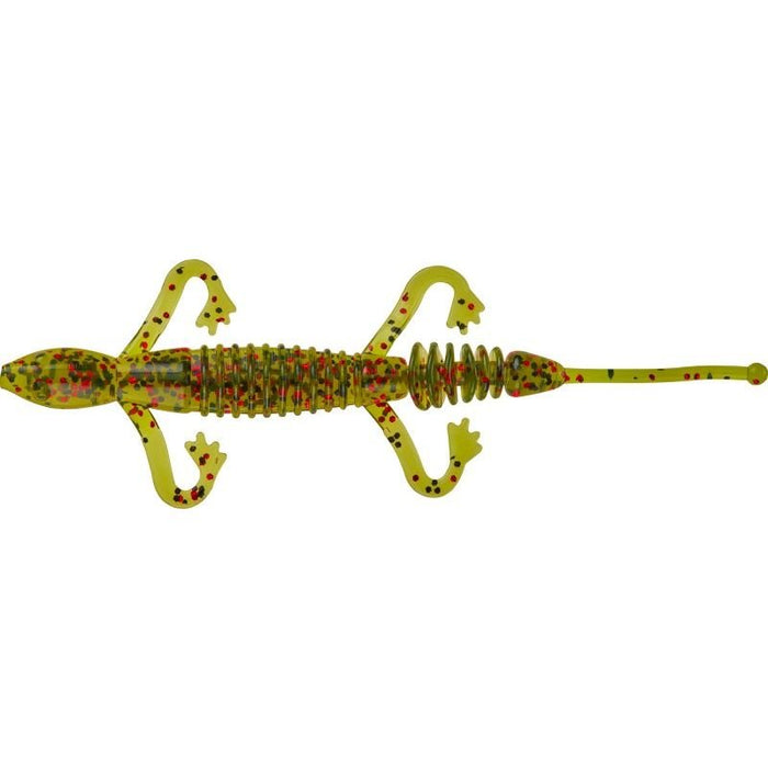 Mister Twister Ringer Lizard 5" Qty 10 - PlasticsMister TwisterWatermelon RedBass024376847502FishAndSave