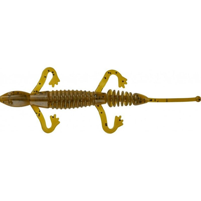 Mister Twister Ringer Lizard 5" Qty 10 - PlasticsMister TwisterGreen PumpkinBass024376847502FishAndSave
