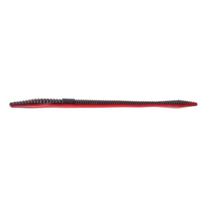 Mister Twister Tri - Alive Nightcrawler 6.5" Qty 10 - PlasticsMister TwisterBlack/Red VeinBass024376847502FishAndSave