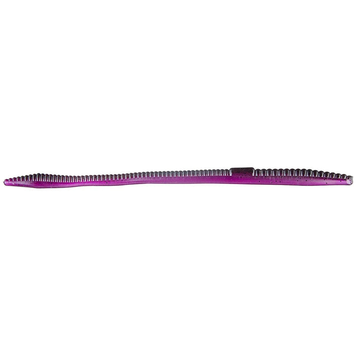 Mister Twister Tri - Alive Nightcrawler 6.5" Qty 10 - PlasticsMister TwisterPurple ThunderBass024376847502FishAndSave