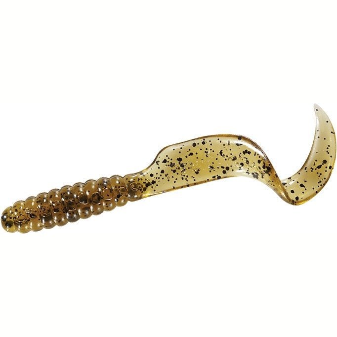 Mister Twister Twister Tail Qty 100 - PlasticsMister TwisterPumpkin Pepper3"BassFishAndSave