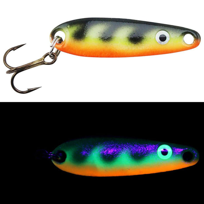 Moonshine Jigging Spoon - SpoonsMoonshine LuresGlow Perch1/4 OzBassFishAndSave