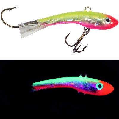 Moonshine Lures Holographic Shiver Minnow - CrankbaitMoonshine LuresCrazy Clown3/8 OzFreshwaterFishAndSave