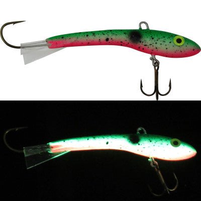 Moonshine Lures Holographic Shiver Minnow - CrankbaitMoonshine LuresMelon Shad3/8 OzFreshwaterFishAndSave