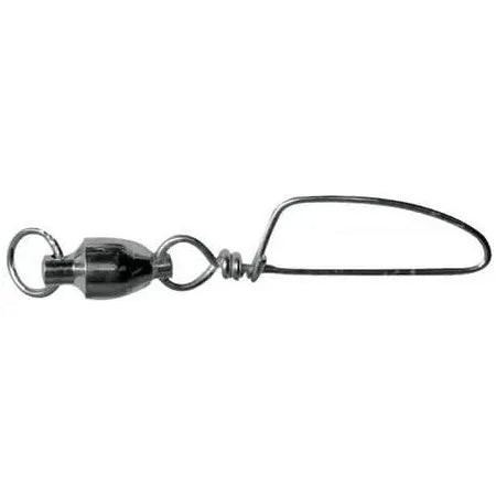 Mustad 77252 Ball Bearing Swivels W/ Rings Black - Swivels/ConnectorsMustad4/150 Qty 3Freshwater023534364585FishAndSave