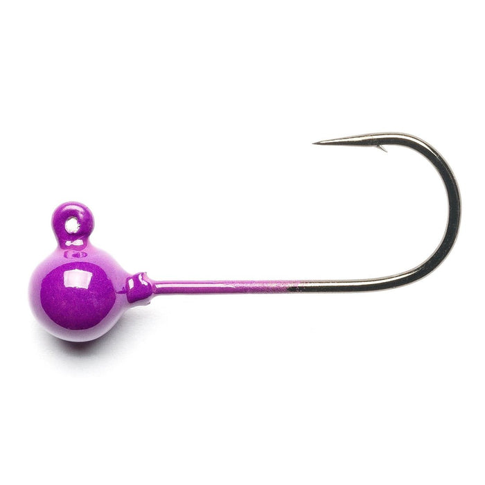 Mustad Addicted Jig Head 1/16 Oz Qty 4 - JigsMustadPurpleFreshwater023534462038FishAndSave