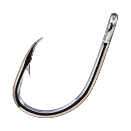 Mustad O'Shaughnessy Live Bait Hooks Qty 8 - Hooks/RigsMustadNickel1/0FreshwaterFishAndSave