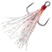 Mustad Tactical Bass Hooks In - Line Triple Grip White/Red Tinsel Qty 2 - Hooks/RigsMustad1Freshwater023534515505FishAndSave