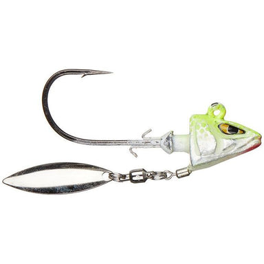Mustad Underspin Shad 1/2 Oz Chartreuse / White - FishAndSave