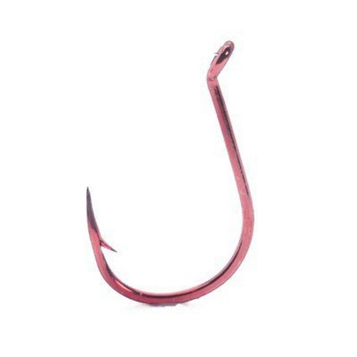 Mustad Wide Gap Dropshot Sz 8 Qty 10 Red - Hooks/RigsMustadBass023534411920FishAndSave