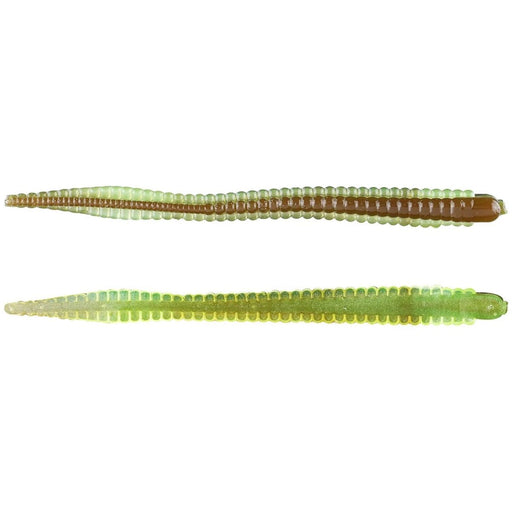 Netbait Contour Worm 3.5" Qty 10 Watermelon Chartreuse - PlasticsNetBaitBass665685624028FishAndSave