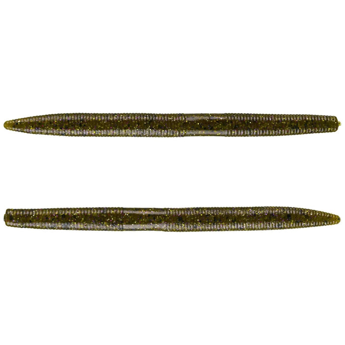 NetBait Ion Stick Bait 4" Qty 8 - PlasticsNetBaitGreen Pumpkin Purple GoldBass665685316442FishAndSave