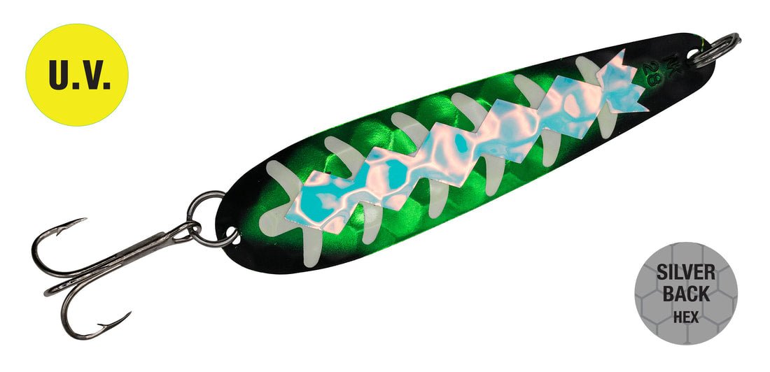 Northern King Lures 4D Trolling Spoon - SpoonsNorthern KingYabber1/2 Oz 3 - 3/4"Freshwater063747280999FishAndSave