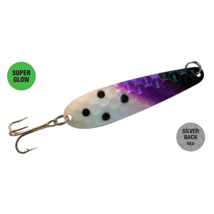Northern King Lures Trolling Spoon 3 - 5/16" 2/5 Oz - TrollingNORTHERN KINGPurple DalmationFreshwater063747220728FishAndSave