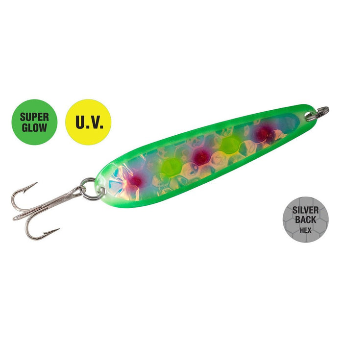 Northern King Lures Trolling Spoon 3 - 5/16" 2/5 Oz - TrollingNORTHERN KINGEaster Egg Ultra - Glow UVFreshwater063747221022FishAndSave