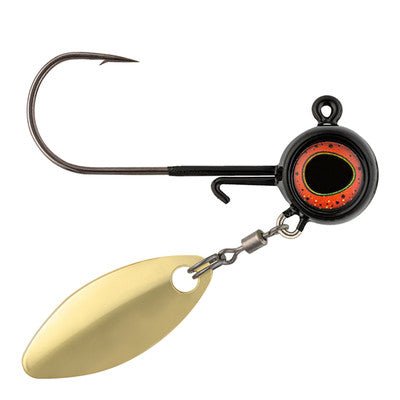 Northland Deep - Vee Spin 1/16 Oz Qty 2 - JigsNorthland TackleBlackFreshwater084948800717FishAndSave
