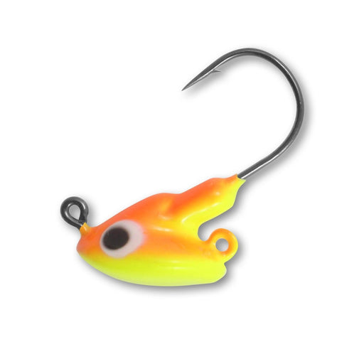 Northland Tackle Fire - Ball Stand Up Jig Wide Gap - JigsNorthland TackleSunrise1/8 Oz Qty4FreshwaterFishAndSave