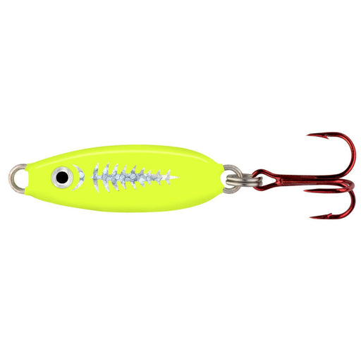 Northland Tackle Forage Minnow Jiggin' Spoon Baitfish 1/4 Oz Super Glow Exo Chartreuse - JigsNorthland TackleFreshwater084948799158FishAndSave