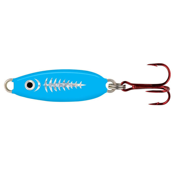 Northland Tackle Forage Minnow Jiggin' Spoon Baitfish Qty 1 - JigsNorthland TackleSuper Glo Exo Blue1/32 OzFreshwaterFishAndSave