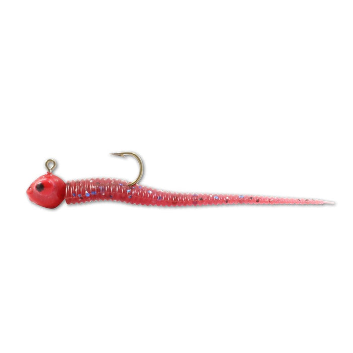 Northland Tackle Impulse Rigged Bloodworm 1.5" 1/64 Oz Qty 5 - JigsNorthland TackleRedFreshwater084948749795FishAndSave