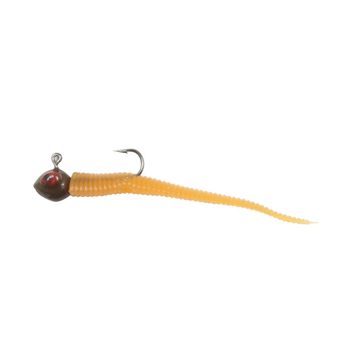 bloodworm fish hooks Northland Tackle Impulse Rigged Bloodworm 1.5" 1/64 Oz Qty 5