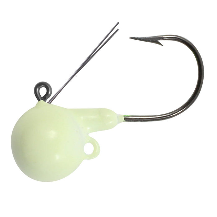 Northland Tackle Weedless Fire - Ball Jig 1/4 Oz Qty 2 - JigsNorthland TackleGlow LuminescentFreshwater084948790520FishAndSave