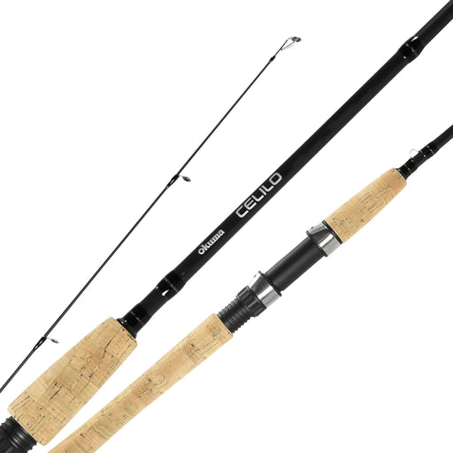 okuma sst-c-902mh Okuma CE-C-902MHb Celilo "B" Salmon Steelhead Halibut Spin Rod 9"0" 2 Pc MH