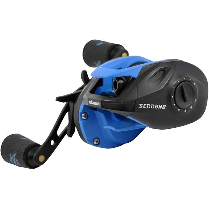 Okuma Serrano Lowprofile LH Baitcasting Reel 6.5:1 - Casting ReelsOkumaFreshwater840083411580FishAndSave
