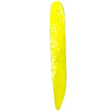 Otter Tails Straight Long Jig Tails 5 - 1/8" x 3/4" Qty 8 - FishAndSaveYellowNEW PRODUCT850162007283FishAndSave