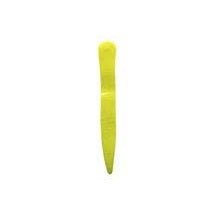 Otter Tails Straight Thin Jig Tail 4 - 1/4" x 7/16" Qty 10 - PlasticsSquid NationYellowFreshwater850162007443FishAndSave