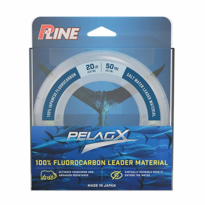 P - Line Pelagx Fluorocarbon Leader 50 Yds Clear - Line/LeaderP - Line20LbFreshwater015789057497FishAndSave