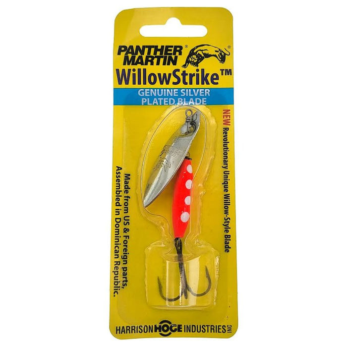 Panther Martin 15 Willow Strike 1/2 Oz - SpinnersPanther MartinSilver PinkFreshwater023634351348FishAndSave